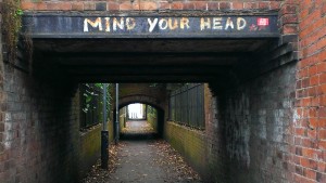Passageway through Jephson Gardens