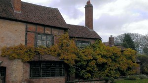 The house next to the spot where they torn down Shakespear's new house a very long time ago.