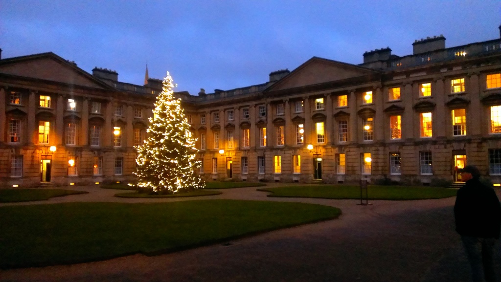 Christ Church courtyard.