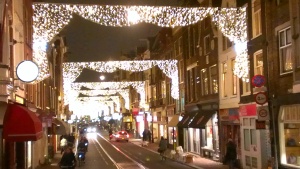 The Utrechtstraat at night